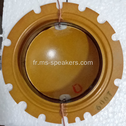 Diaphragme phénolique de la bobine vocale de 66 mm pour le haut-parleur PA